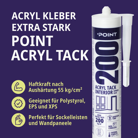 POINT 200 ACRYL TACK INTERIOR, 300 ml
