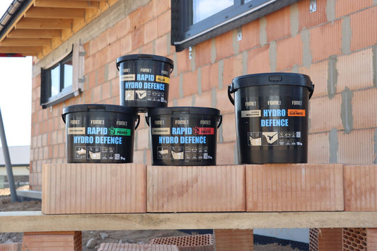 Feuchter Keller? FOME FLEX RAPID HYDRO DEFENCE schützt Ihr Fundament!