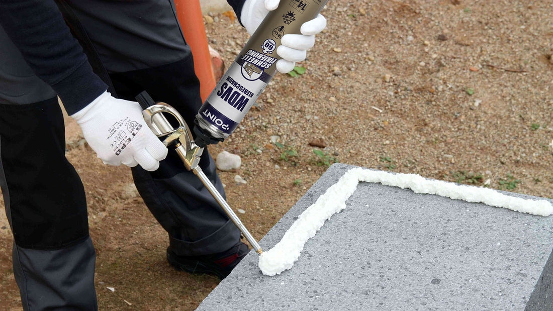 POINT WDVS: Der am schnellsten aushärtende Schaumklebstoff für den Bau