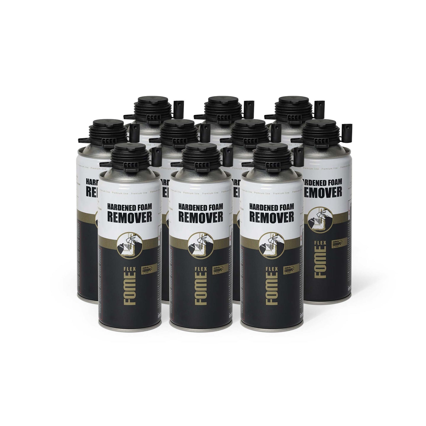 10 Stück FOME FLEX PU-Schaum-Entferner, 320ml