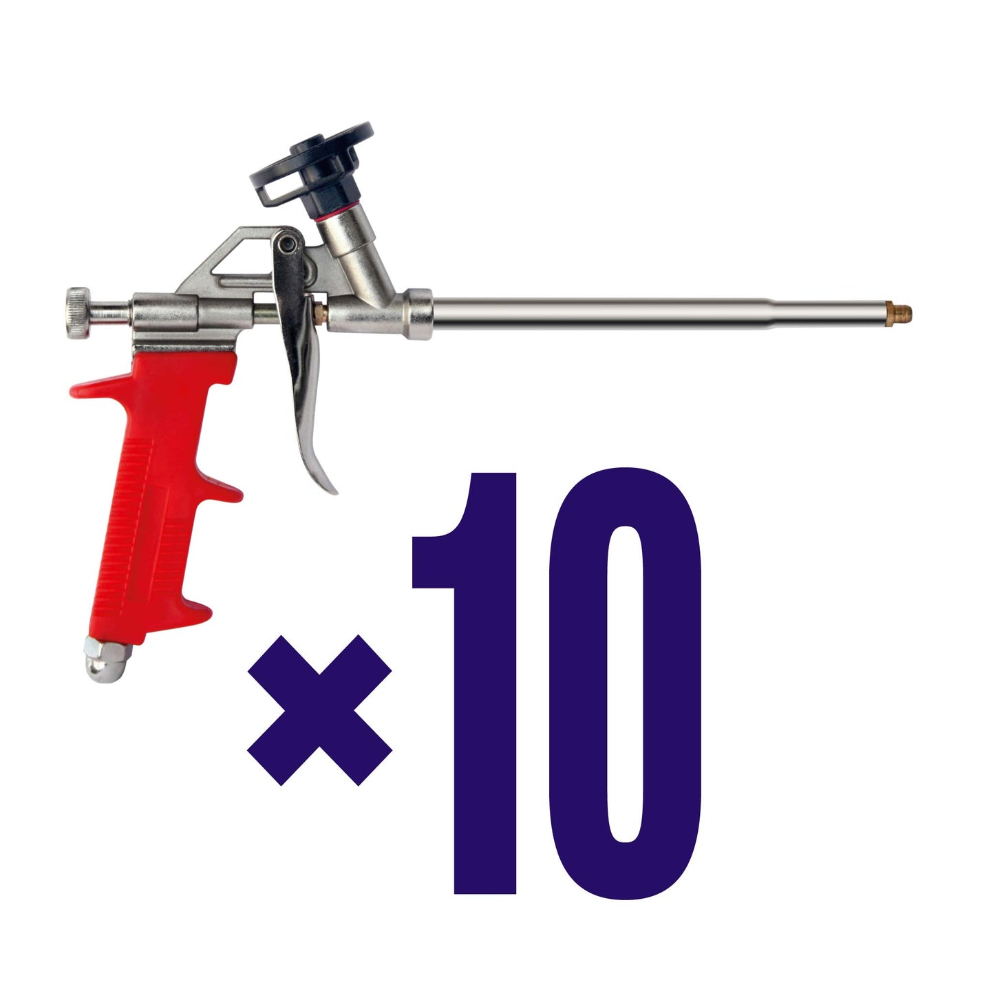 10 Stück Pplus Schaumpistole