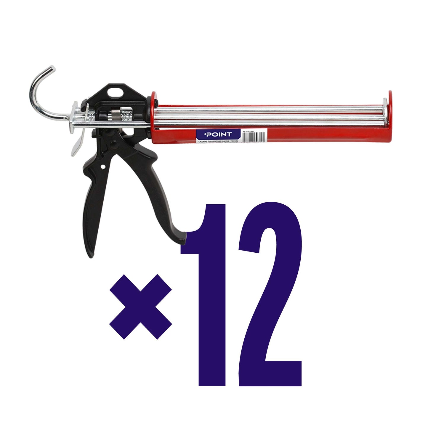 12 Stück POINT HIGH TACK verstärkte Dichtstoffpistole