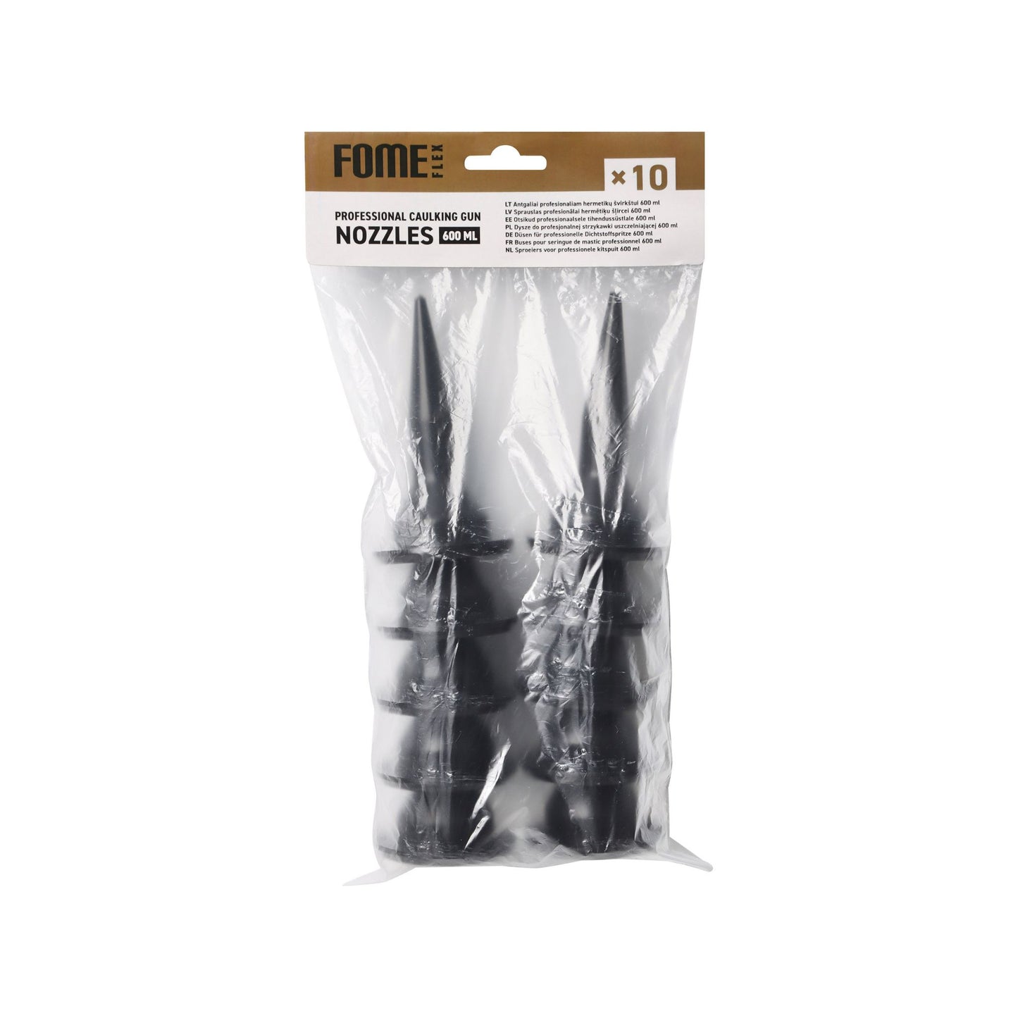FOME FLEX PROFI Ersatzdüsen für 600 ml Beutelpistolen (10 Stück)