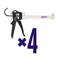 4 Stück POINT Ultra High Tack Dichtstoffpistole