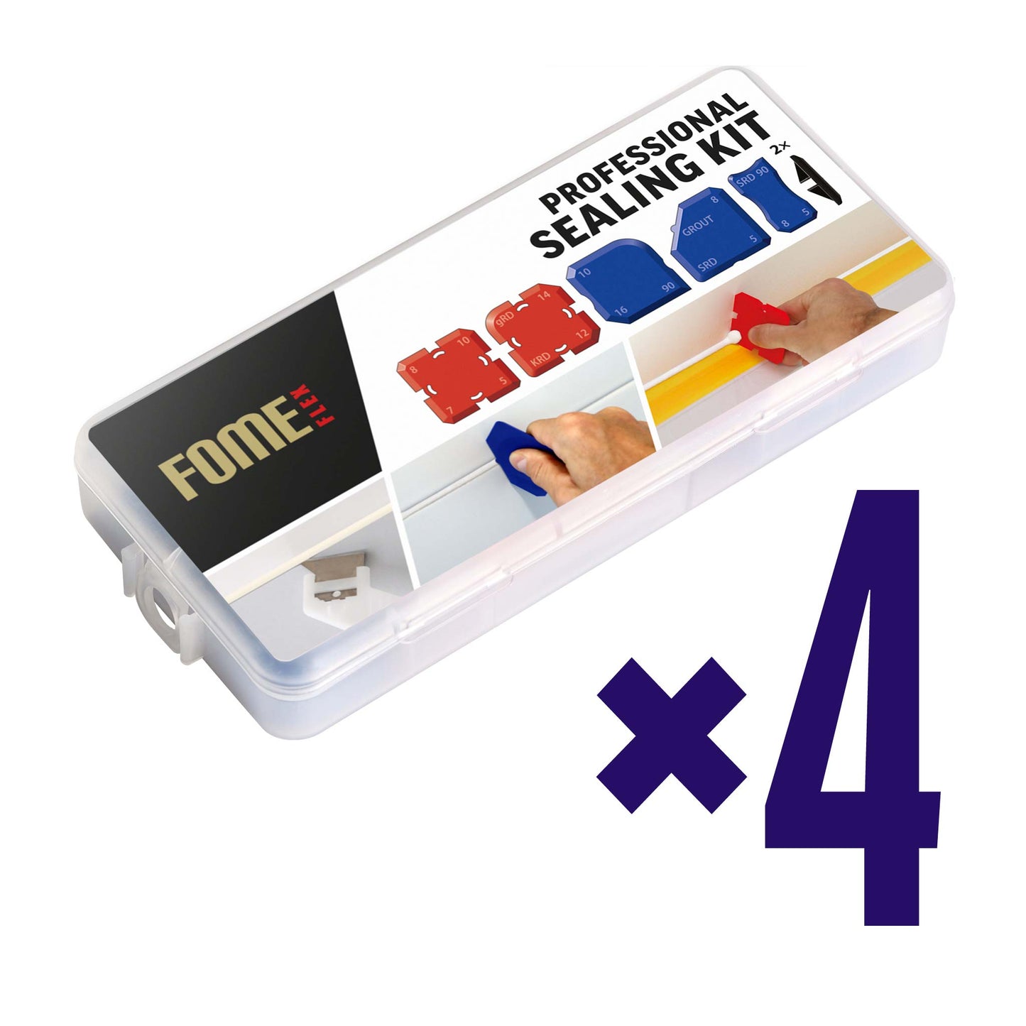 4 FOME FLEX Joint Smoother Kit: Profi Fugenglätter-Set