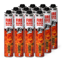 12 Schachtel FOME FLEX Fire Block Pistolenschaum B1 Montageschaum