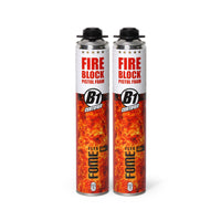 2 Stück FOME FLEX Fire Block Pistolenschaum B1 Montageschaum