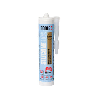compare product FOME FLEX 102 Sanitärsilikon für Bad & Küche, transparent, 310ml