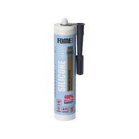 FOME FLEX 102 Sanitärsilikon für Bad & Küche, grau, 310ml