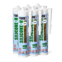 6 Stück FOME FLEX Neutrales Silikon SILICONE-N, weiß