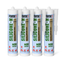 4 Stück FOME FLEX Neutrales Silikon SILICONE-N, transparent