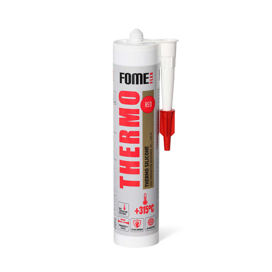 1 FOME FLEX Hochtemperatur-Silikon THERMO 315 °C, rot, 300ml