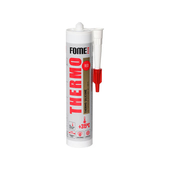 compare product FOME FLEX Hochtemperatur-Silikon THERMO 315 °C, rot, 300ml