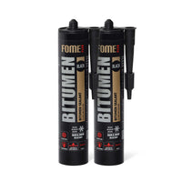 2 Stück FOME FLEX Bitumen-Dichtstoff, Schwarz