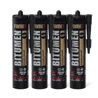 4 Stück FOME FLEX Bitumen-Dichtstoff, Schwarz