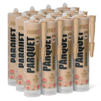 12 Schachtel FOME FLEX PARQUET Holzdichtstoff, Buche