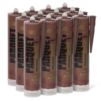 12 Schachtel FOME FLEX PARQUET Holzdichtstoff, Mahagoni