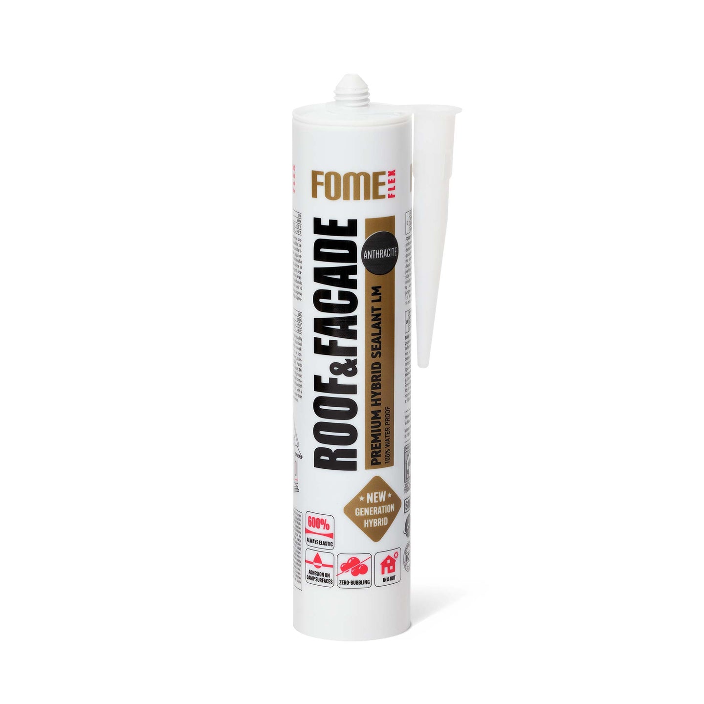 FOME FLEX ROOF & FACADE, anthrazit, 300ml