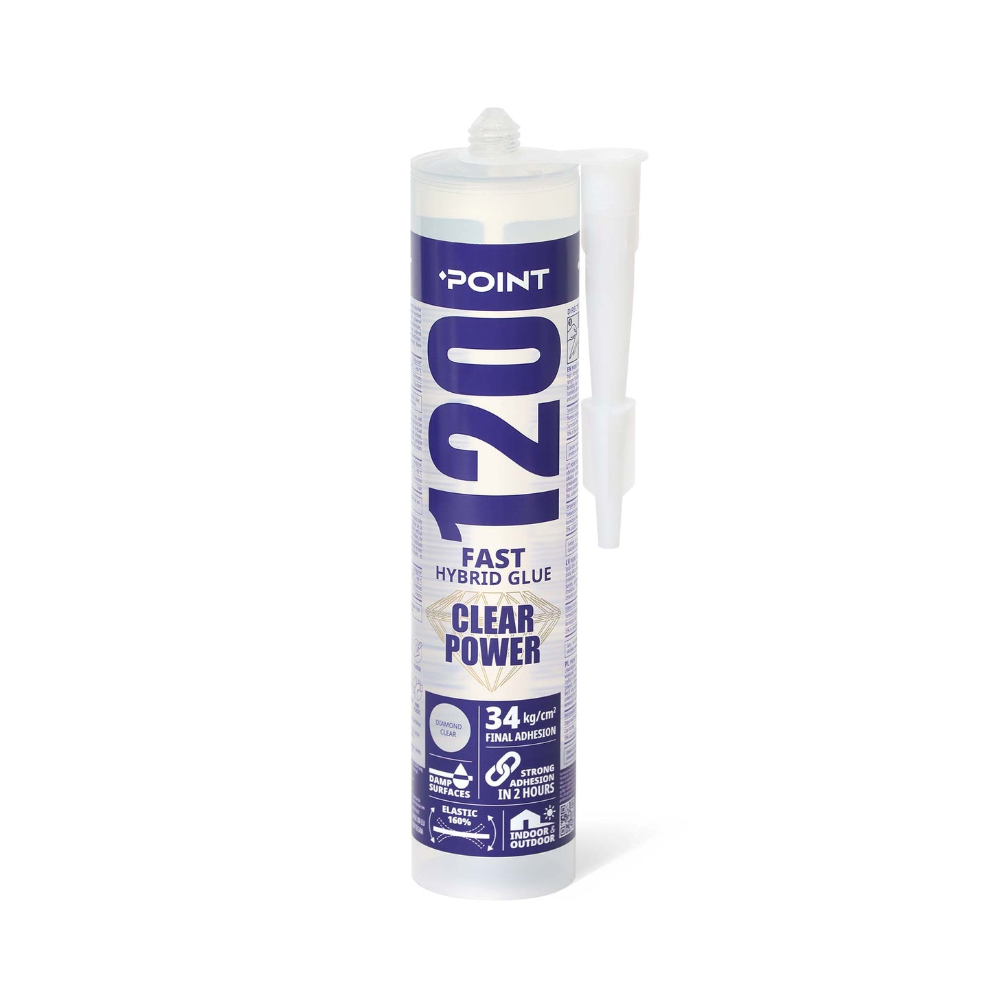 POINT 120 CLEAR POWER, transparent, 290ml