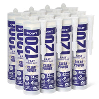 12 Schachtel POINT 120 CLEAR POWER, transparent