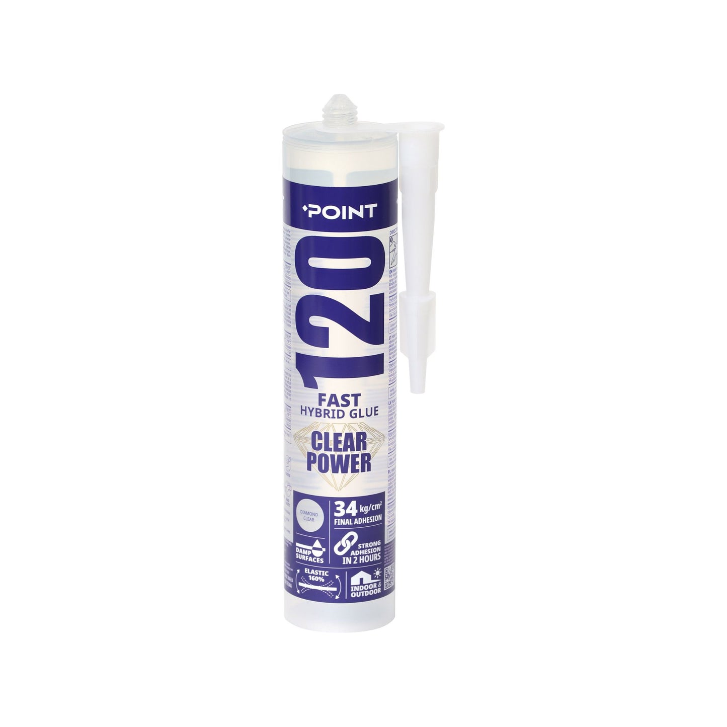 POINT 120 CLEAR POWER, transparent, 290ml