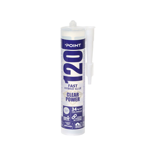 POINT 120 CLEAR POWER, transparent, 290ml