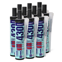 10 Stück POINT 430 Vinyl Fix Injektionsmörtel auf Vinylesterbasis 2-K