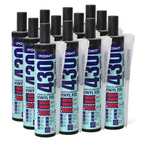 12 Schachtel POINT 430 Vinyl Fix Injektionsmörtel auf Vinylesterbasis 2-K