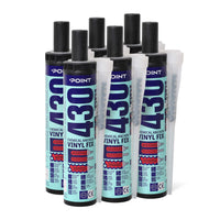 6 Stück POINT 430 Vinyl Fix Injektionsmörtel auf Vinylesterbasis 2-K