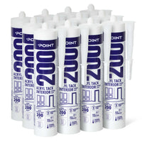 12 Stück POINT 200 ACRYL TACK INTERIOR, 300ml