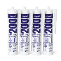 4 Stück POINT 200 ACRYL TACK INTERIOR, 300ml