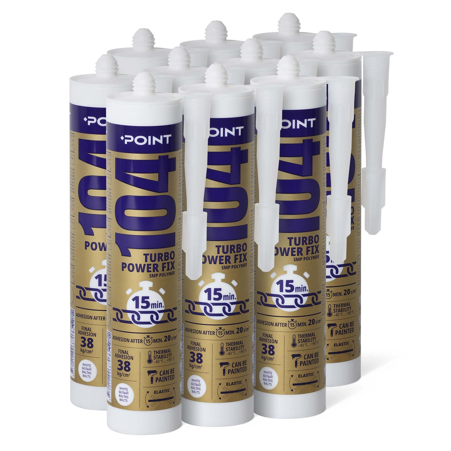 10 Stück POINT 104 TURBO FAST & STRONG FIX