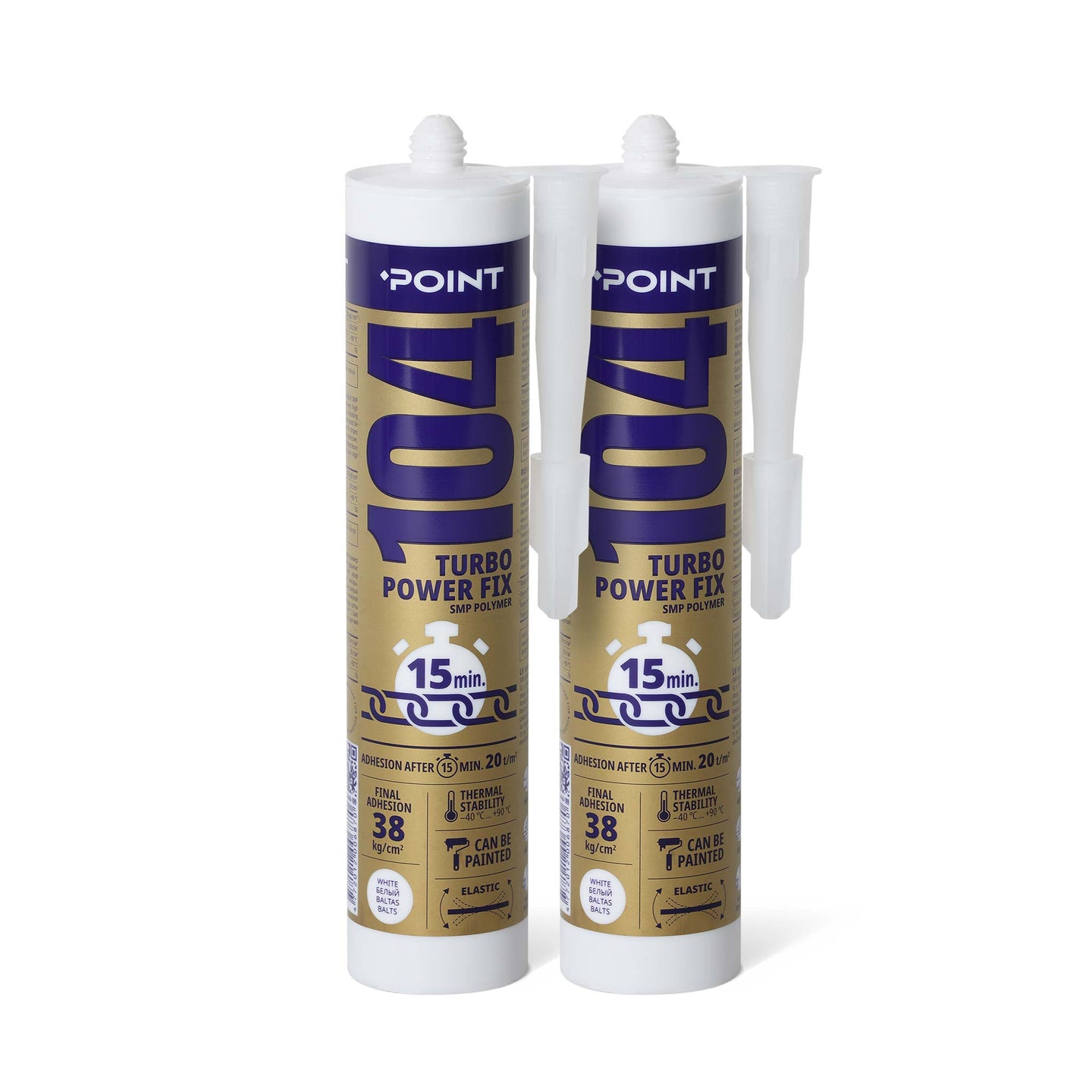 2 Stück POINT 104 TURBO FAST & STRONG FIX