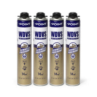 4 Stück POINT WDVS Klebeschaum