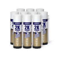 10 Stück POINT 2K PU-Montageschaum, 400ml