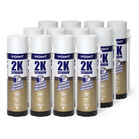 12 Schachtel POINT 2K PU-Montageschaum, 400ml