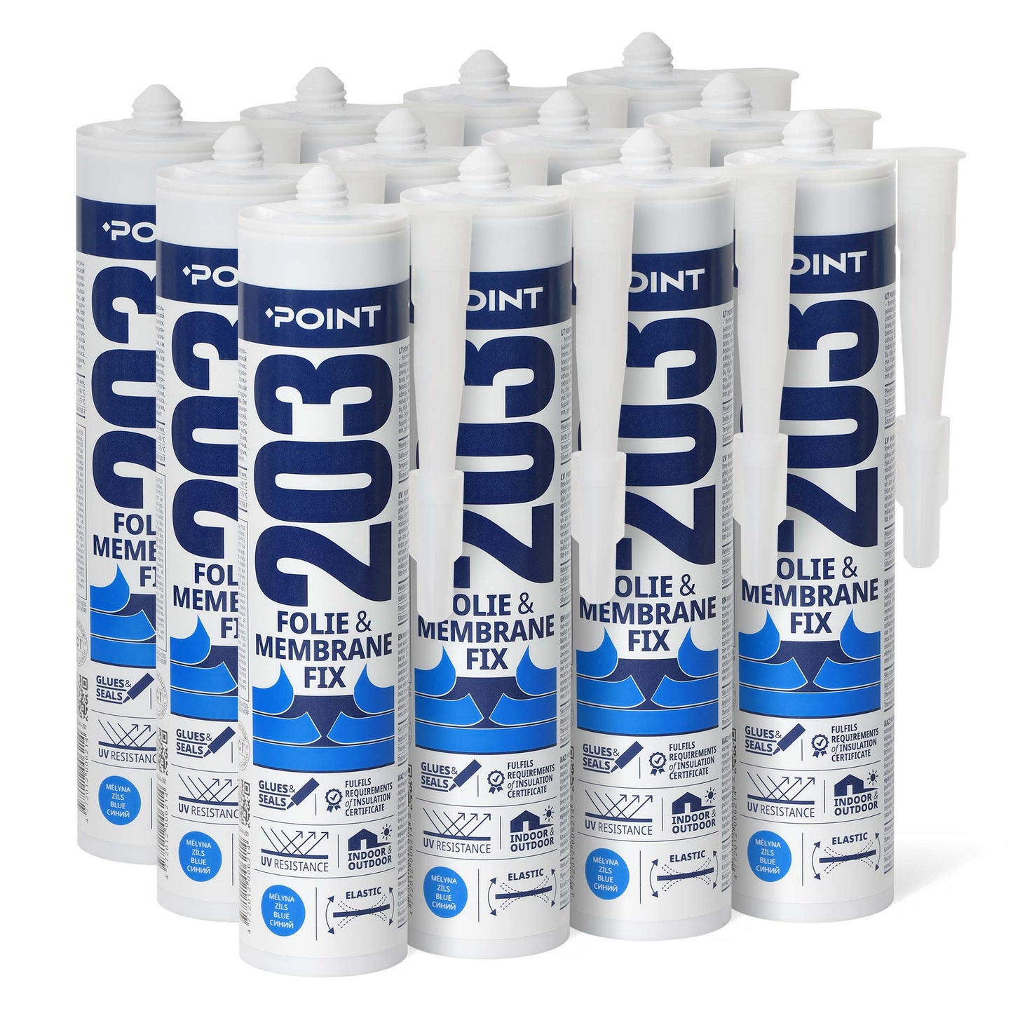 12 Schachtel POINT 203 FOLIE & MEMBRANE FIX