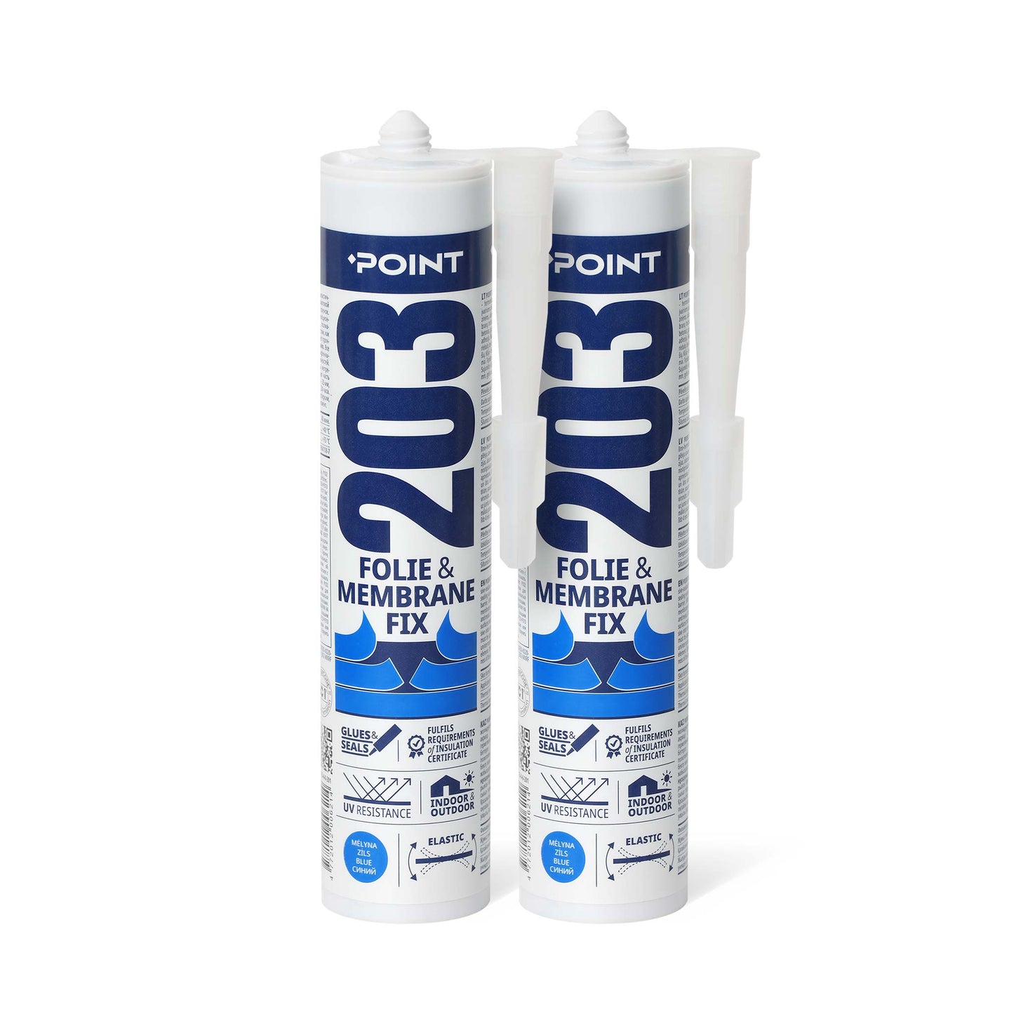 2 Stück POINT 203 FOLIE & MEMBRANE FIX