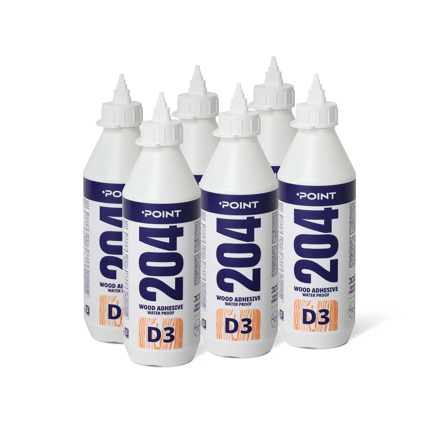 6 Stück POINT 204 WOOD FIX ADHESIVE D3