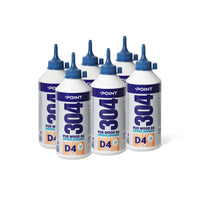 6 Stück POINT 304 PUR D4 EXPRESS Konstruktions-Holzklebstoff