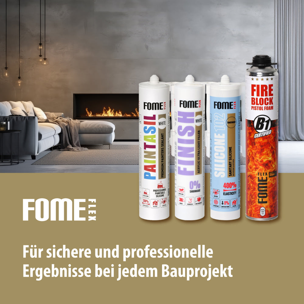 FOME FLEX - Für sichere und professionelle Ergenisse bei jedem Bauprojekt