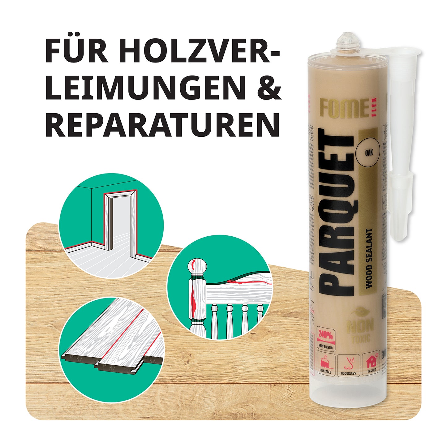 FÜR HOLZVER-LEIMUNGEN & REPARATUREN
