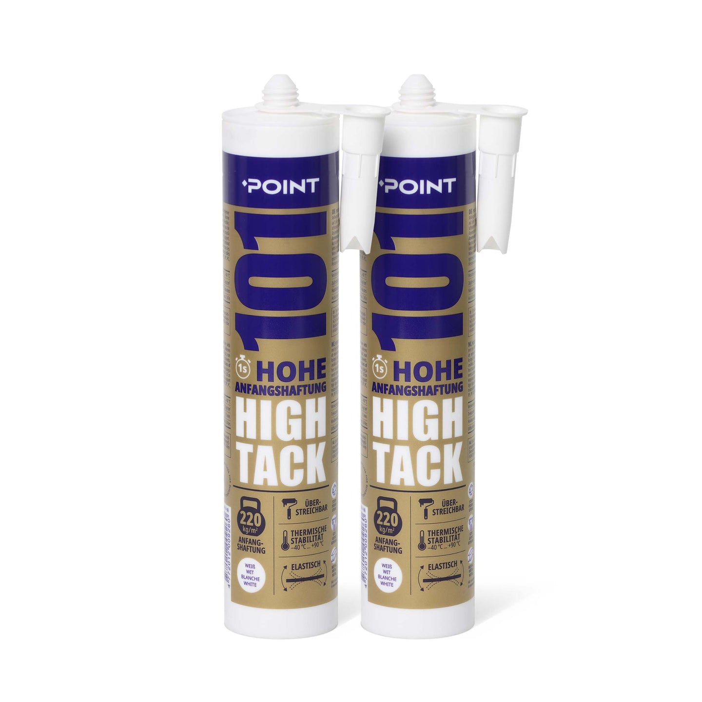 2 Stück POINT 101 High Tack Kleber