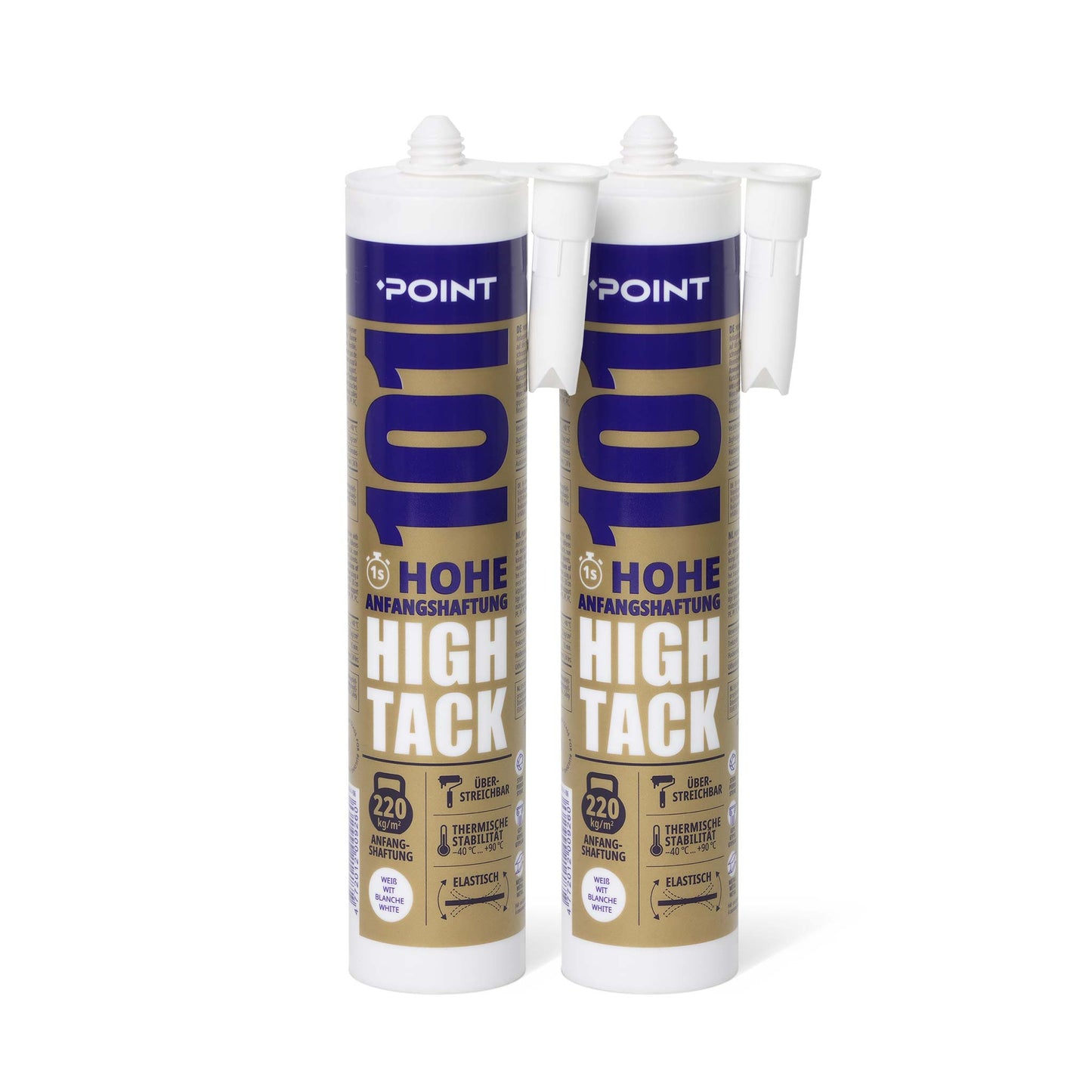 2 Stück POINT 101 High Tack Kleber