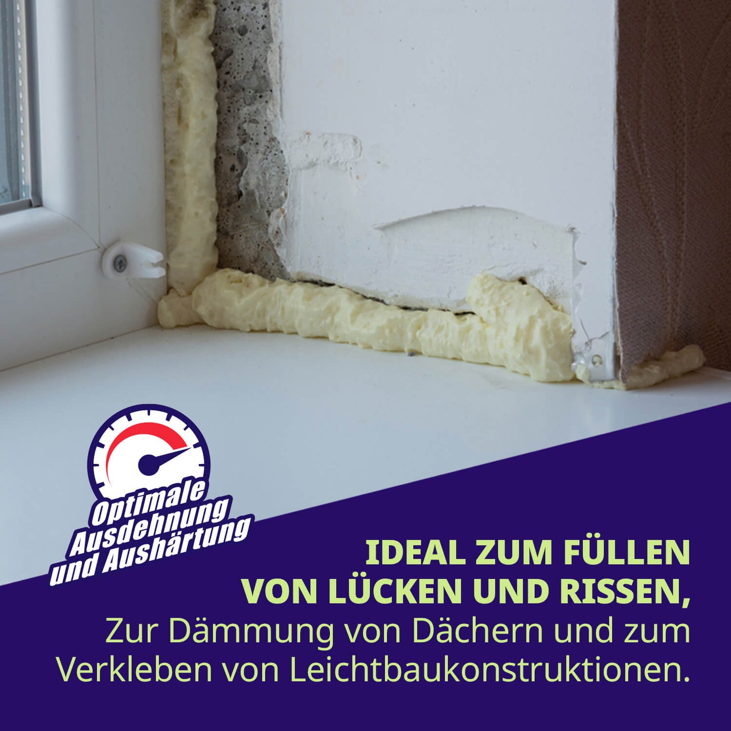 Point Universeller Ideal zum Füllen von Lücken und Rissen