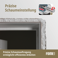 Point teflon Präzise Schaumauftragung ermöglicht effizientes Arbeiten