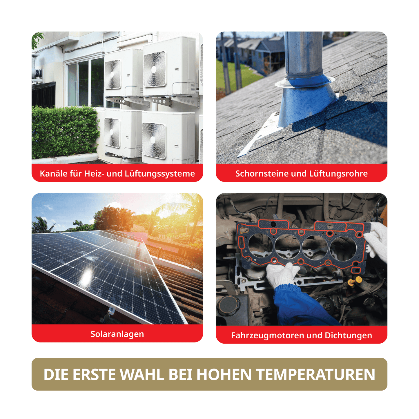Fome Flex Thermo Die erste Wahl bei hohen Temperaturen