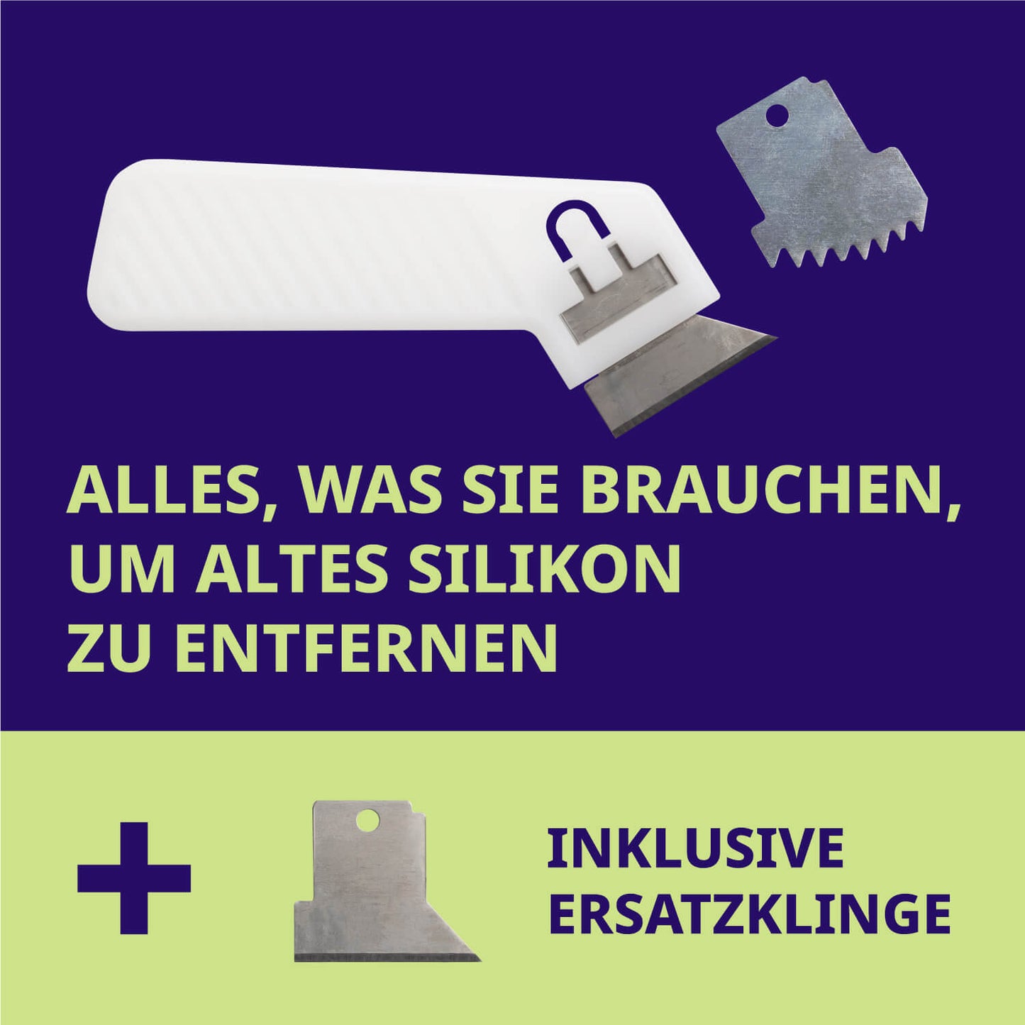 Alles, was Sie brauchen, um altes Silikon zu entfernen