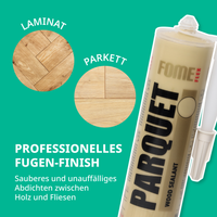 PROFESSIONELLES FUGEN-FINISH LAMINAT PARKETT