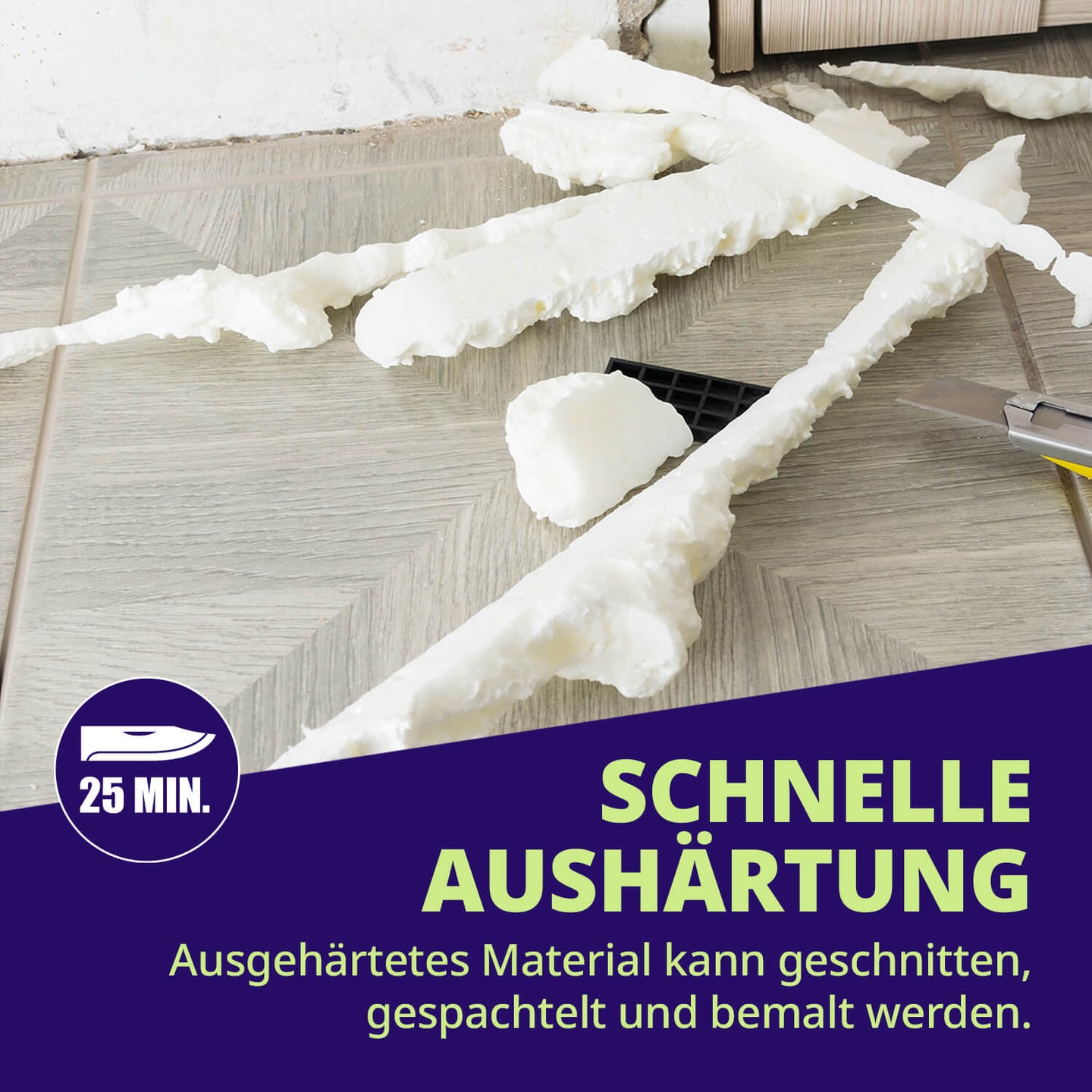 Point Universeller Montageschaum Schnelle Aushärtung